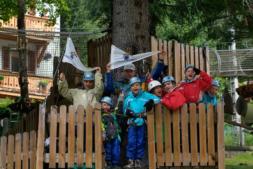 Tronc commun ! Toute l’équipe matinale réunie avant la grande descente…