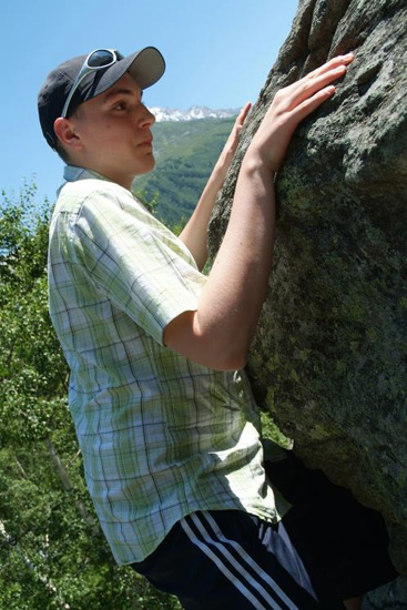 Si un jour on m’avait dit que je grimperais sur des cailloux je ne l’aurais pas cru !
