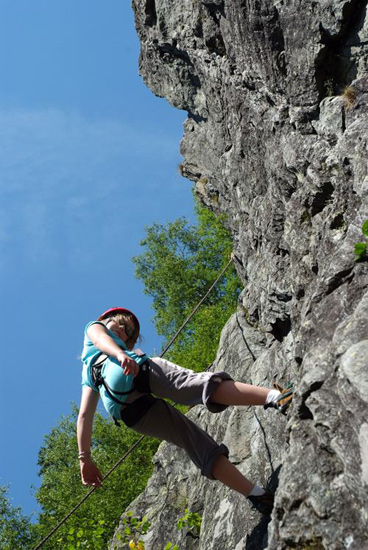 Plutôt relax dans la descente Maëva, quelle sérénité !