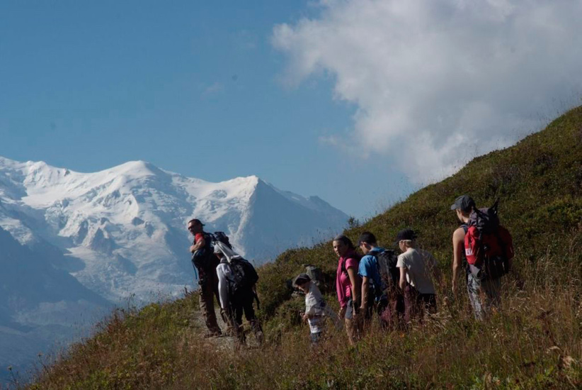 En point de mire dorénavant, le Mont-Blanc ! Rien de moins !