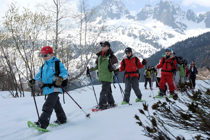 Festival de blousons colorés sur la neige chamoniarde !