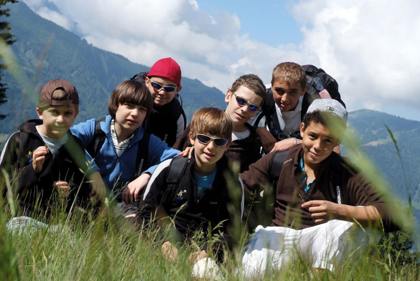 On va les trouver ces bouquetins ! (Martin, Arnaud, Robin, Eloi, Sébastien, Quentin et Aldaberto)