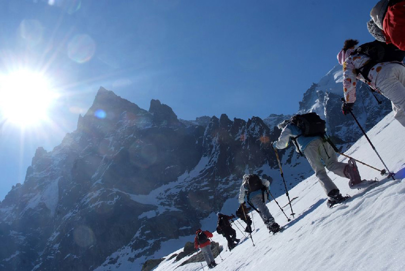 Le soleil nous guide.