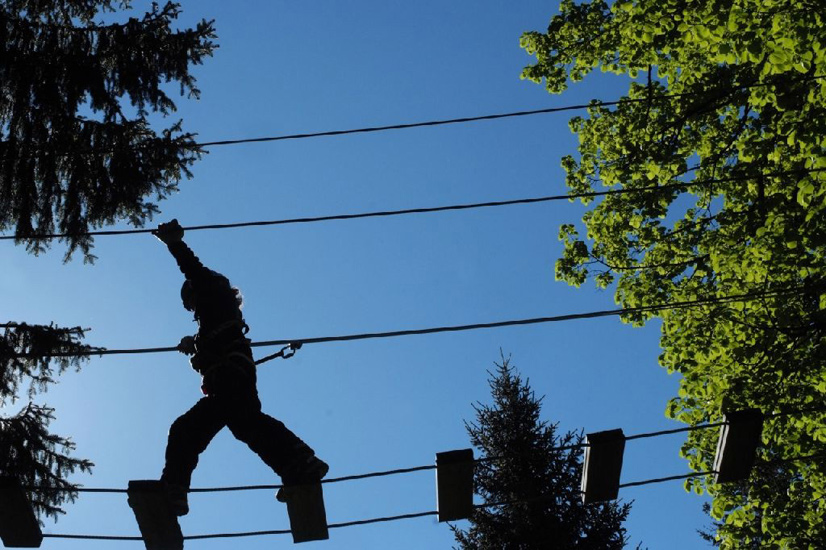 Des péripéties acrobatiques réalisées dans l’azur chamoniard !