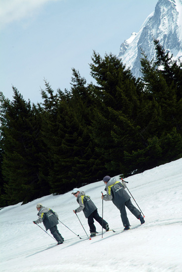 Les trois mousquetaires des montagnes !