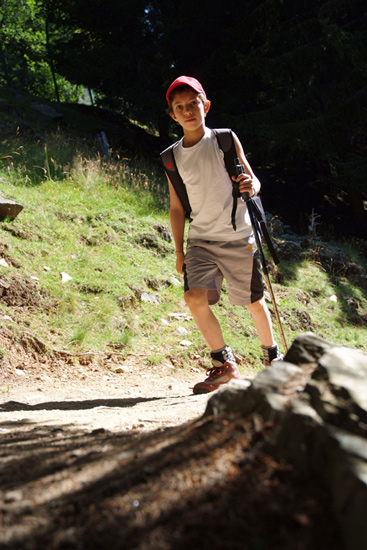 Reste bien attentif Jérôme, ça peut débouler de n’importe où un animal des montagnes !