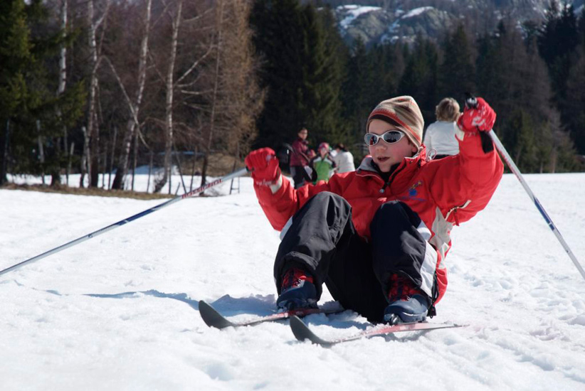 Sortie de piste pour Alexis qui garde le sourire !