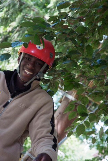 Toujours souriant malgré quelques frayeurs passagères, Souleymane !