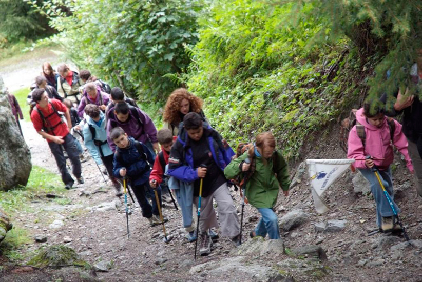 C’est reparti ! Cette rando en chemin escarpé est un bon avant goût de notre objectif de fin de semaine…