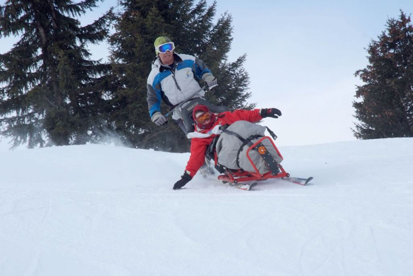 Comme promis, maman, je te ramène de la neige du Mont -Blanc ! (Romain)