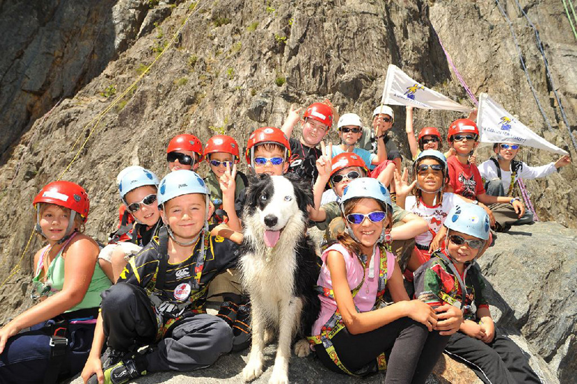 Aux Gaillands avec le chien de Michel, la photo de groupe.