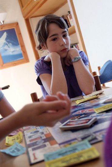 Julie aussi se prend au jeu !