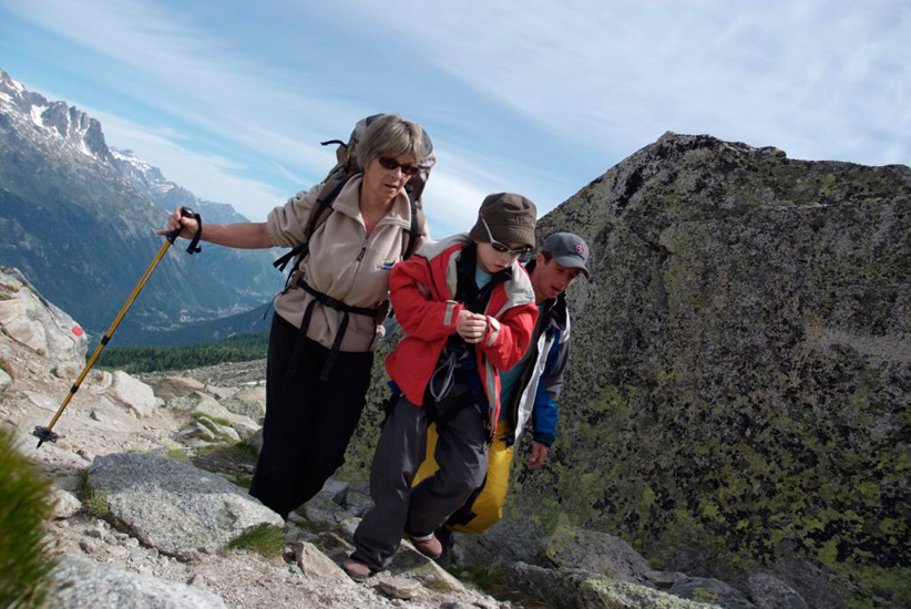 On a dépassé les 2300 mètres d’altitude et Louis a toujours de l’énergie !