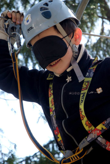 Ce n’est pas un petit bandeau sur les yeux qui va déstabiliser William !