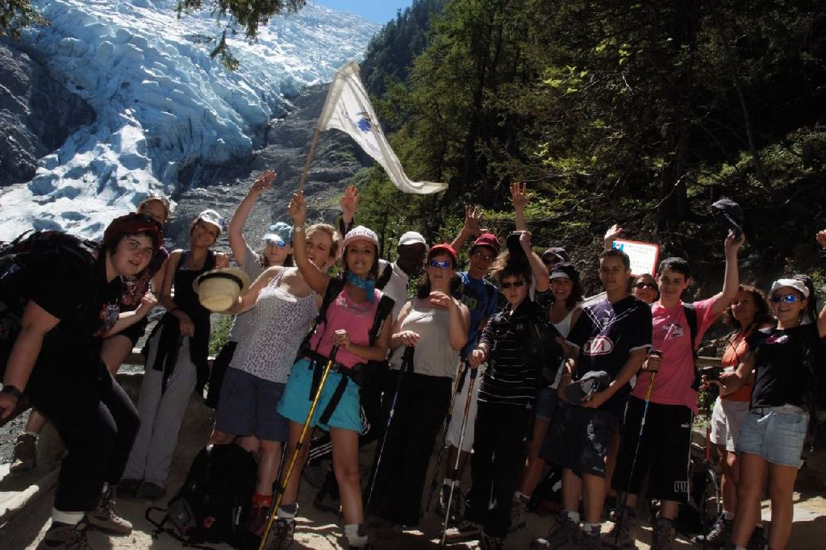 La photo de groupe s’impose devant un tel panorama.