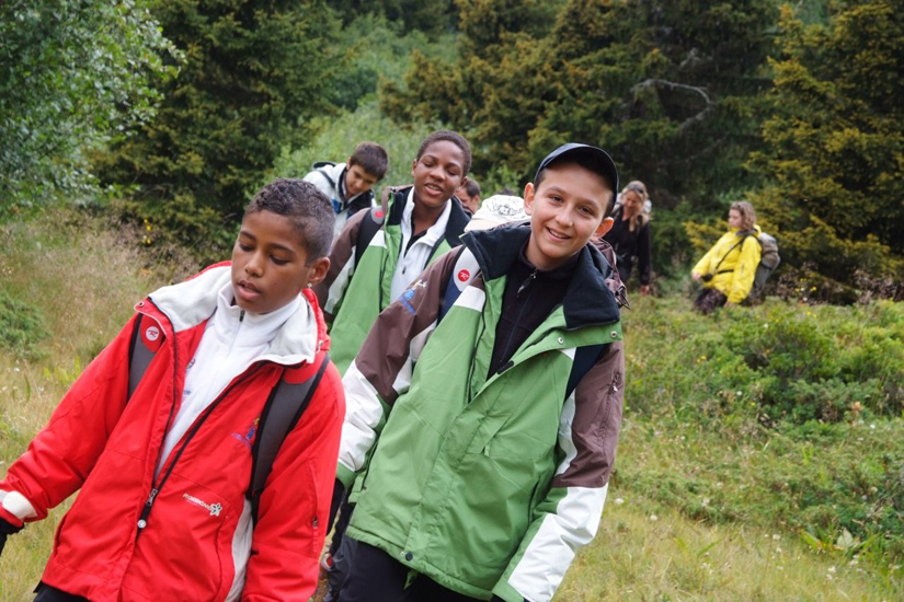 Une joyeuse ambiance règne dans les rangs malgré les efforts consentis !