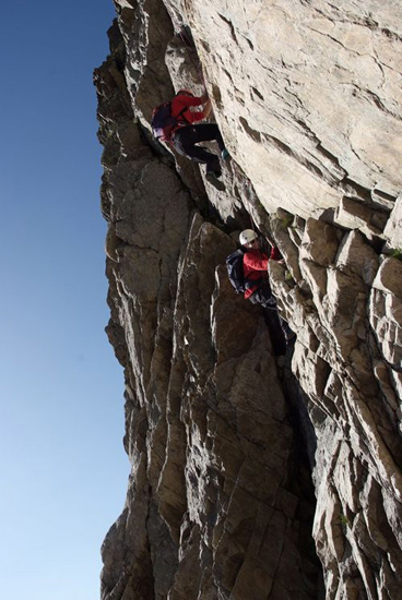 Passage très technique pour Thibaut et Robin, il faut s’appliquer !