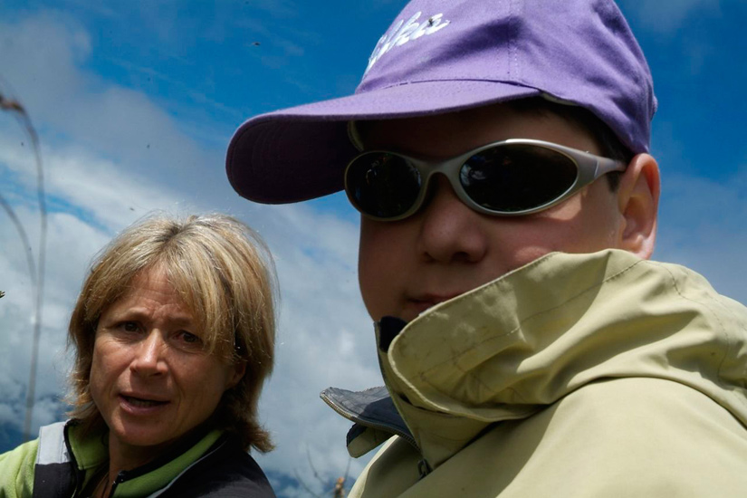 Le ciel semble se dégager ! Nous avons déjà beaucoup donné mais il va falloir encore trouver du jus… (Christine et Daniel)