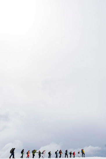 Le virage dans les nuages…
