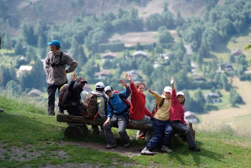 Sur la fin du parcours, nous découvrons avec émerveillement que nous dominons de très haut la vallée de Chamonix !
