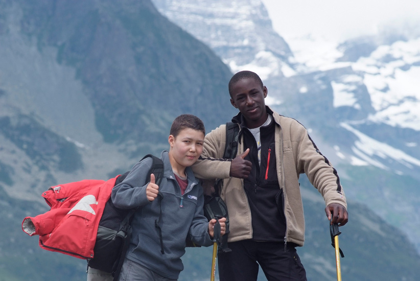 Motivation intacte malgré les efforts ! Antoine et Souleymane tiennent à nous le faire savoir !