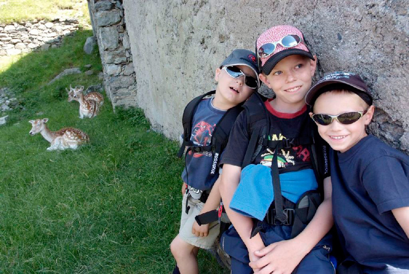 Vous êtes sûrs qu’on ne peut pas les prendre avec nous, ils sont trop mignons ces daims !