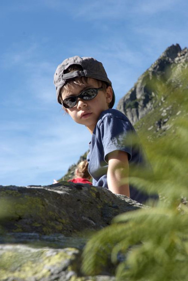 Une petite pause sur les rochers avant de se remettre en route, bien joué Louis !