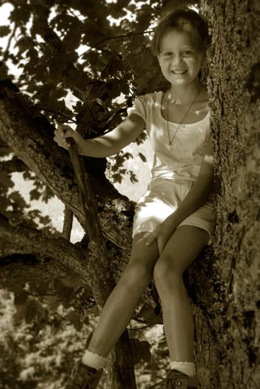 Petite fille branchée ! (Marguerite)
