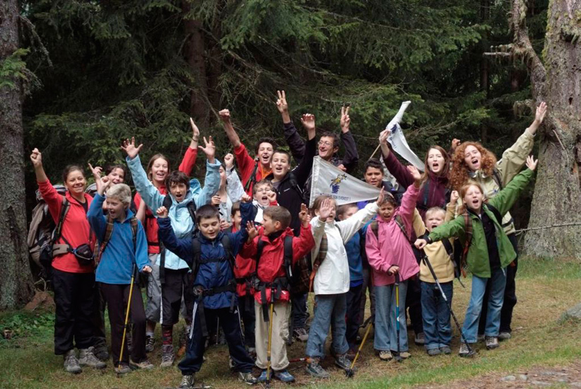 Juste avant l’arrivée, une petite photo de groupe pour fêter notre parcours de la matinée !