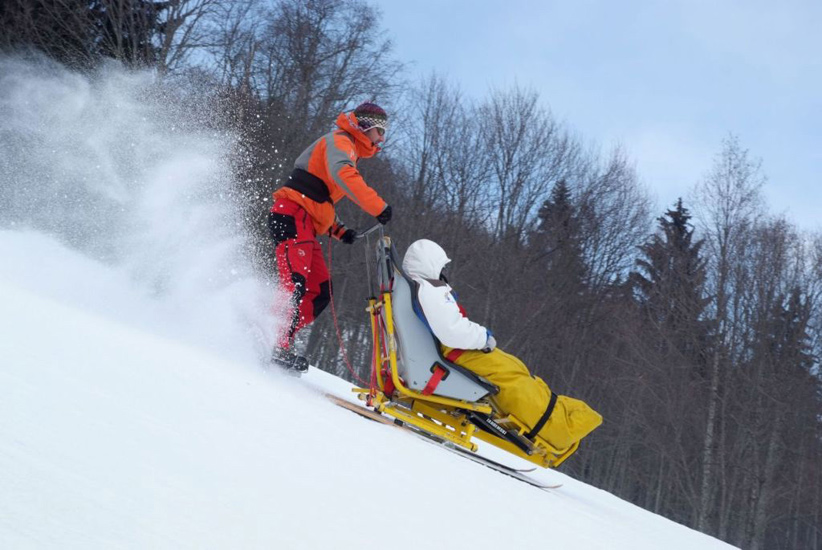 Je vous présente Manon, notre chasse-neige préféré !