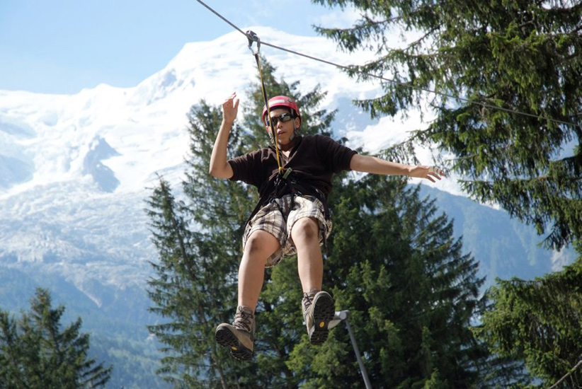 Promenade dans les airs pour Aldaberto qui peut profiter de la vue par la même occasion !