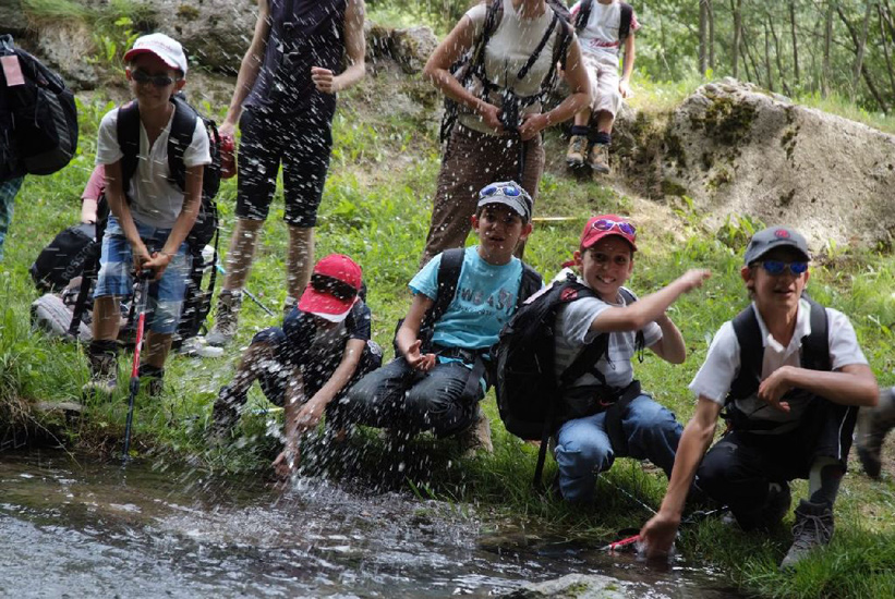 Pour ce qui est de la fraîcheur, rien de mieux que l’eau de l’Arve à 4 ou 5 degrés !