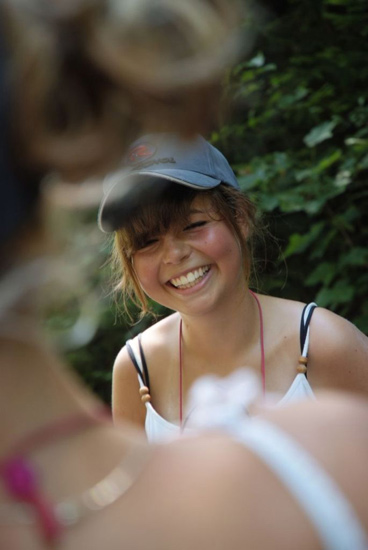 Aïna, plutôt de bonne humeur dirait-on…