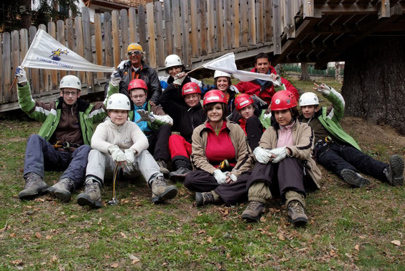 Deuxième groupe pour cet après-midi, on est casqué, on va y aller !