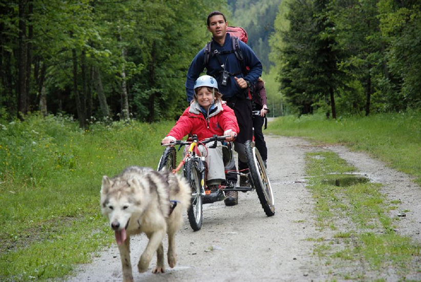 Sprint final pour Déborah qui en a fait voir de toutes les couleurs à son husky !