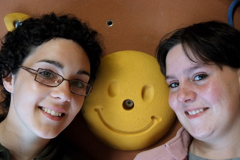 Et voilà une matinée qui donne le sourire à tous nos champions !!! (Chloé et Cyndelle)