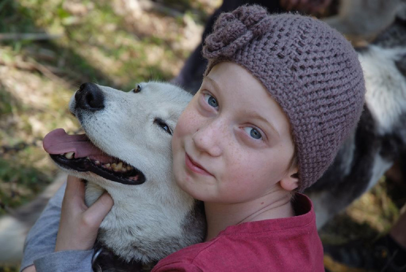 Laurine, en cani-compagnie !