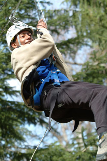 Depuis le temps que je rêvais de jouer à Tarzan !