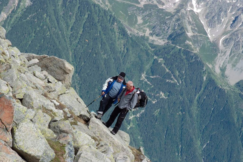 L’immensité montagneuse apporte un surcroit de motivation et d’énergie à ceux qui savent en apprécier la magie ! (Naïmi et Jojo)