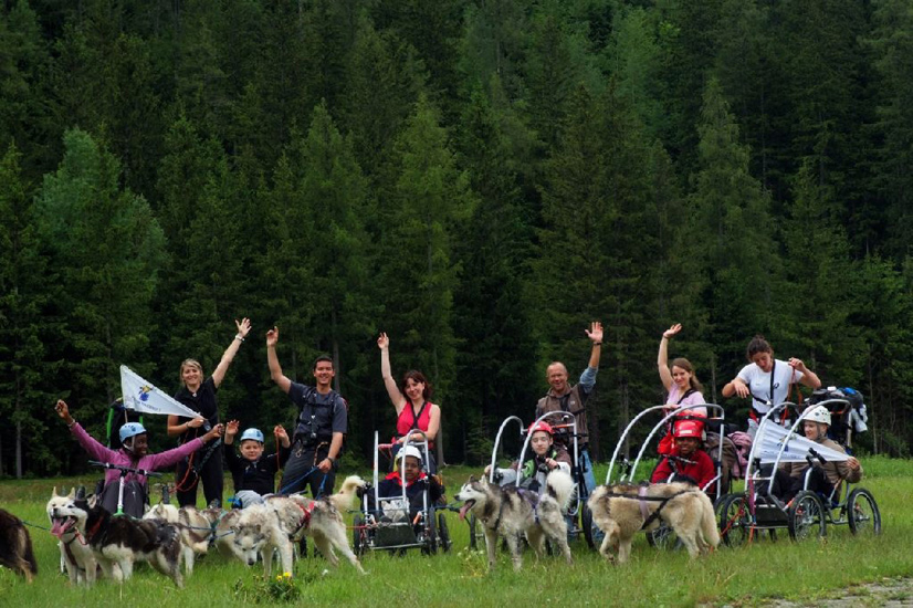 Pour conclure cette matinée de courses folles, petite photo de groupe à l’arrivée !