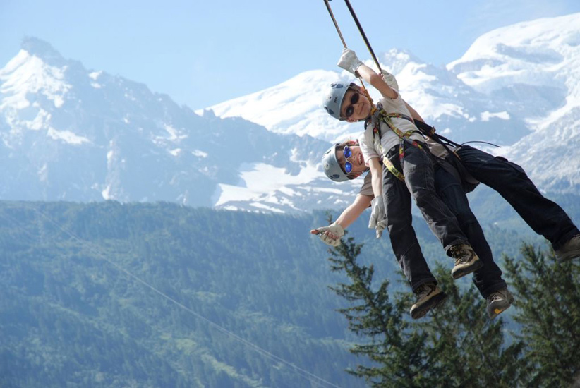 Petit voyage entre amis dans le ciel chamoniard ! (Eloi et Martin)