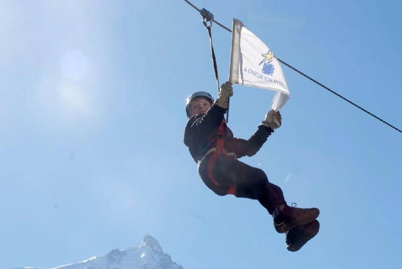 Et si je m’asseyais sur l’aiguille du midi ! (Océane)