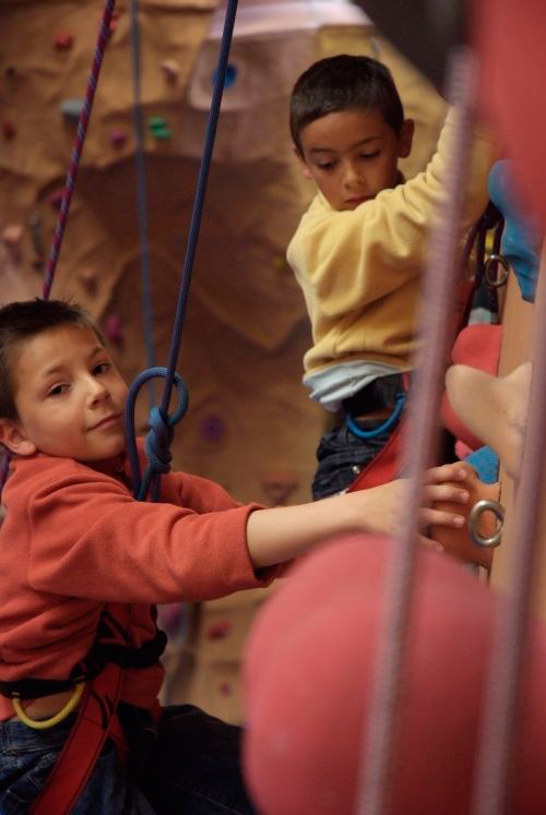 Course d’ascension ! Petite partie cool en suspension ! (Illan et Valentin)