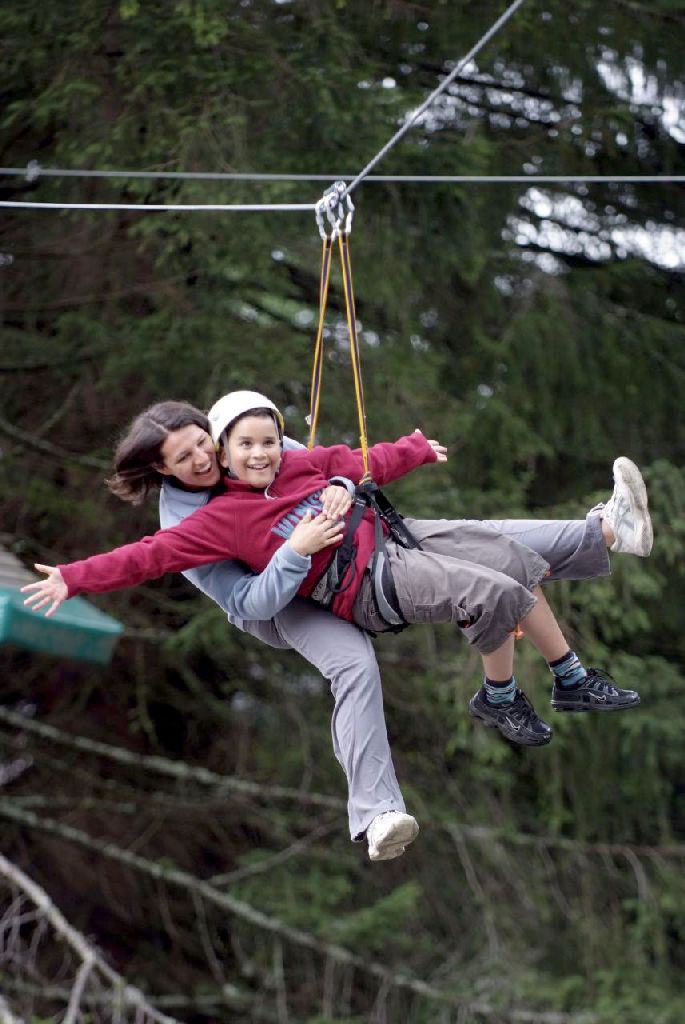 Je ne savais pas que Jane et Tarzan habitaient à Chamonix ! (Cédric et Nellia)