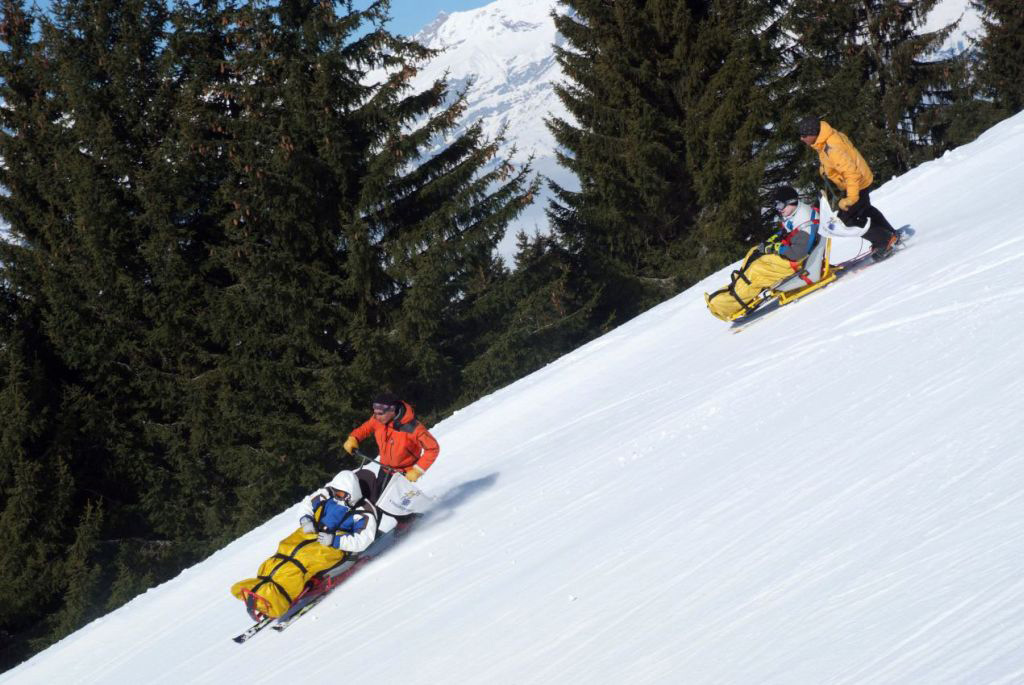 Même à la montagne, il y a toujours quelqu’un pour vous dire d’aller plus vite… (Stan et Manon)