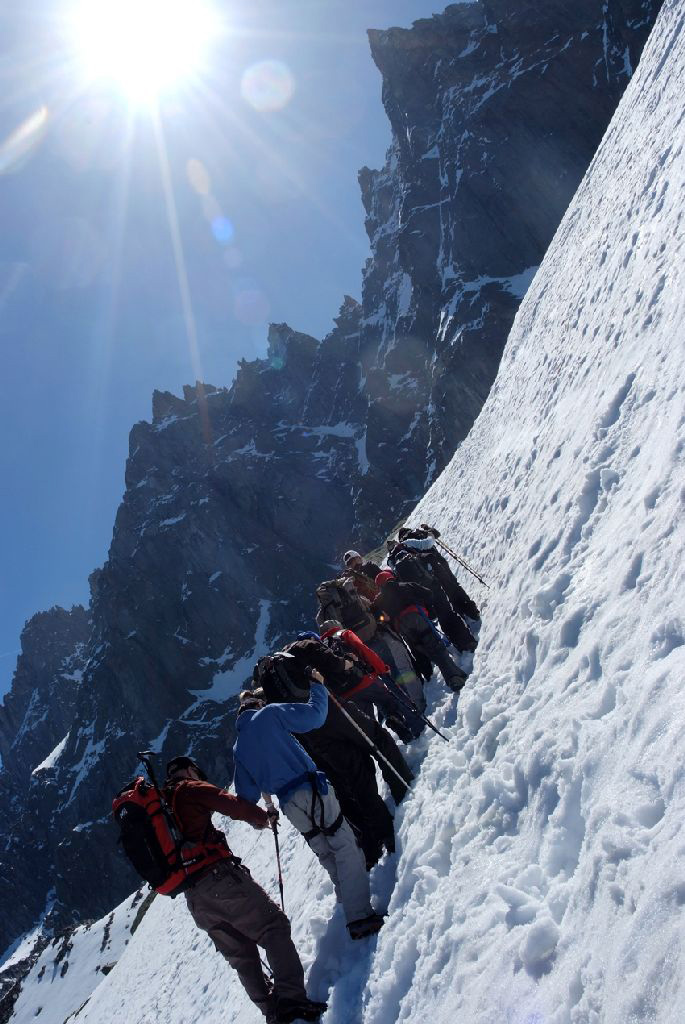 Attirés par les montagnes, ou par le soleil ?