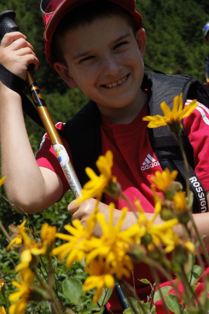 A la pause, le toujours souriant Corentin