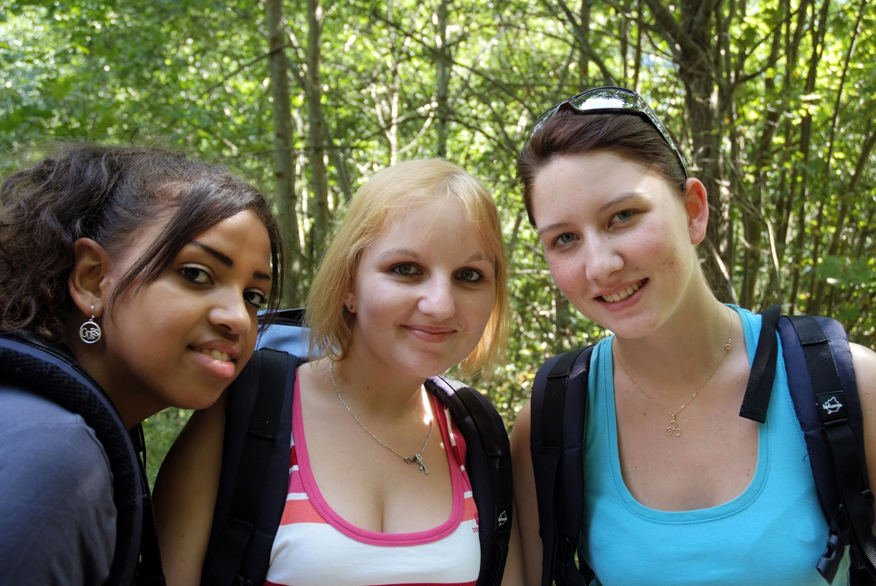 Les trois filles brillent !