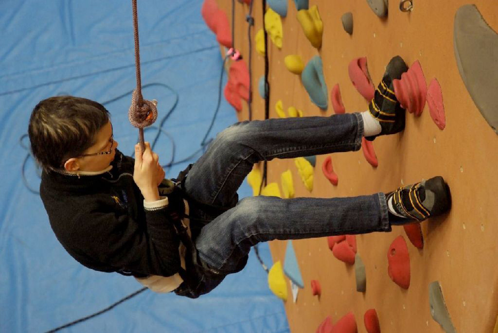 Laura se lance dans un rappel avec une facilité déconcertante !