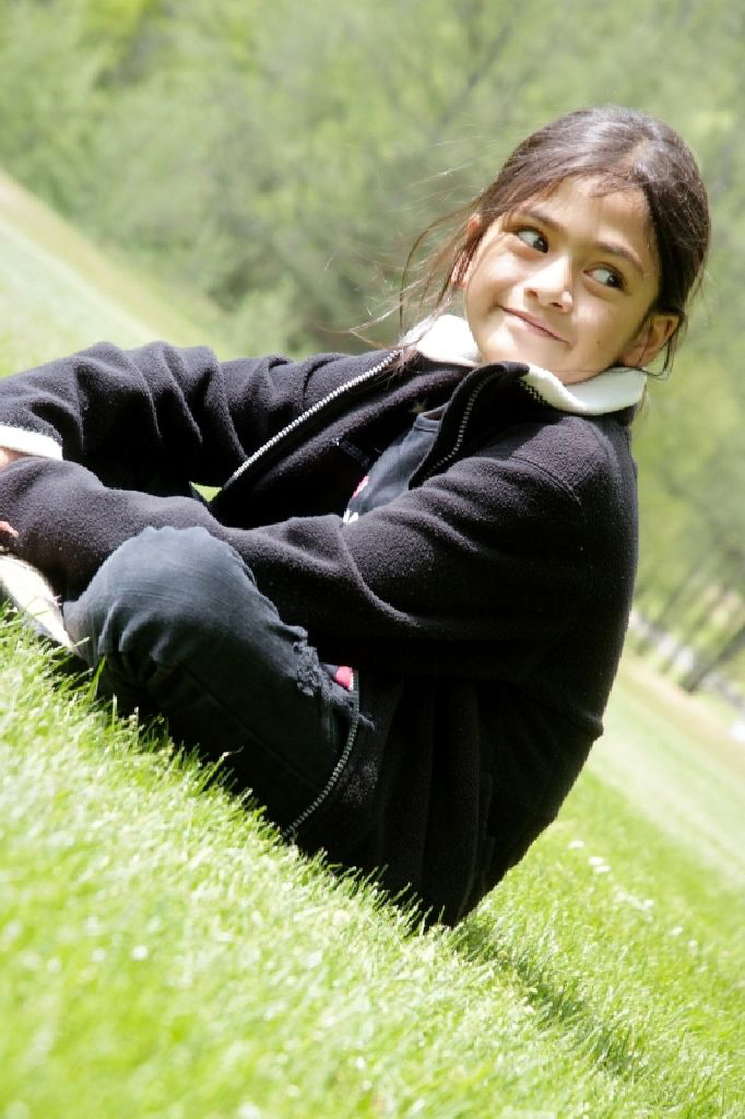 L’espiègle Tehani, en pause sur le green !